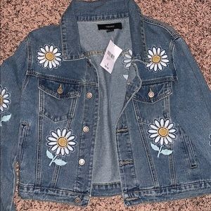sunflower jean jacket
